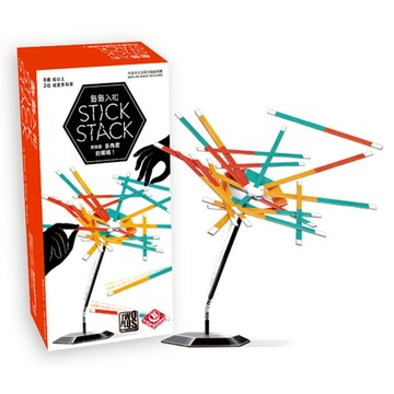 栢龍玩具 籤籤入扣 STICK STACK｜聖誕禮物 桌遊 多人同樂 桌上遊戲｜TWO PLUS 灣加 BROADWAY