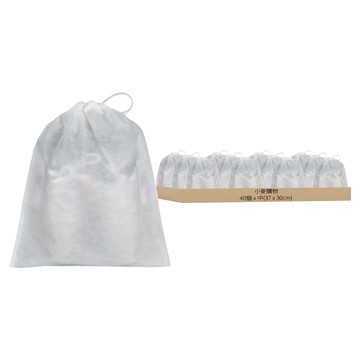 小麥購物 不織布防塵袋 Y136  40個  1組  中(37 x 30cm)