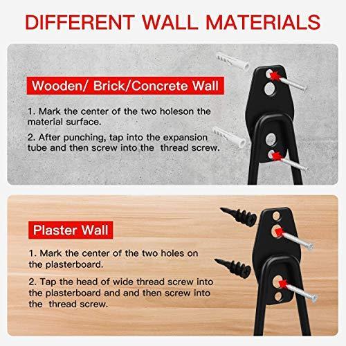 壁掛け 収納 フック |ガレージフック ヘビーデューティー、ガレージウォールフック、ガレージウォール用ツールハンガー 32 パック、バイクフック ガレ