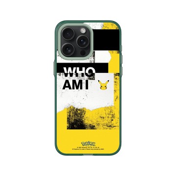 iPhone 15 Pro Max Clear 憂墨綠 - 寶可夢 Pokemon - 我是誰-皮卡丘