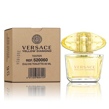 Versace 凡賽斯 Yellow Diamond 香愛黃鑽女性淡香水 90ML TESTER 環保包裝