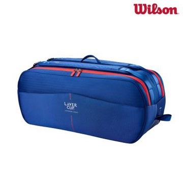 【Wilson威爾森】RF LAVER CUP 2026 TOURNAMENT BAG 9PK 配件 網球拍袋 海軍藍 WR8057901001