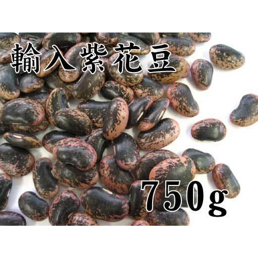 紫花豆（輸入）750g（甘煮、甘納豆に）