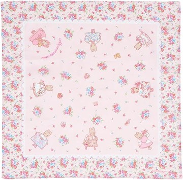 asdfkitty*日本製 茉莉兔 40週年紀念 手帕 方巾 桌墊 餐墊 桌巾-正版商品