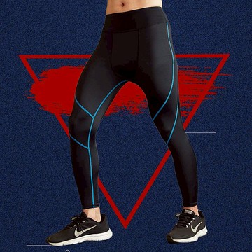 【ELASTI】男款機能健身壓力褲