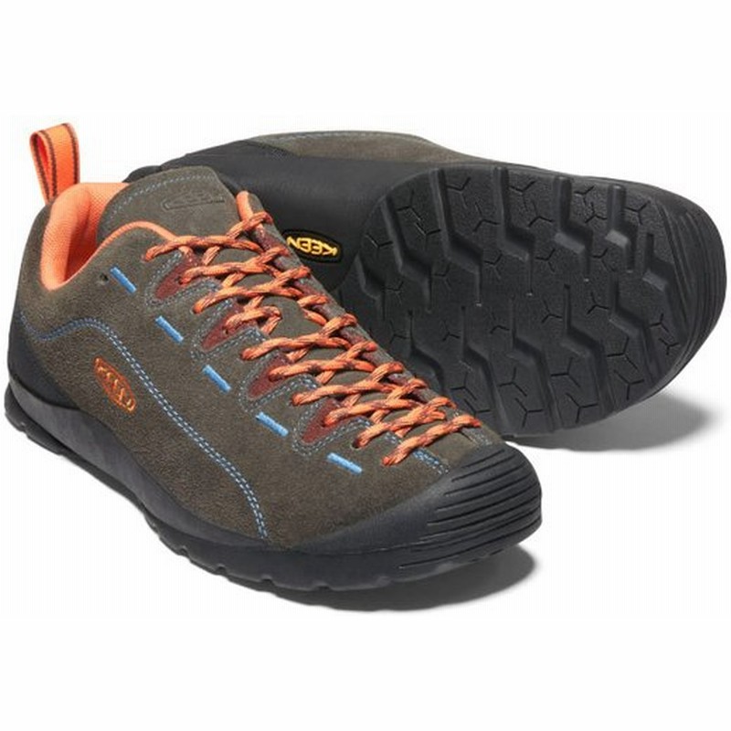 Keen キーン Jasper ジャスパー スニーカー メンズ 21年春夏 ブラックオリーブ ネクタリン アウトドア キャンプ カジュアル 通販 Lineポイント最大0 5 Get Lineショッピング