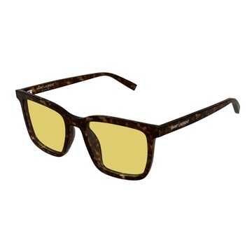 【YSL】方形膠框抗UV太陽眼鏡(SL 500-008)