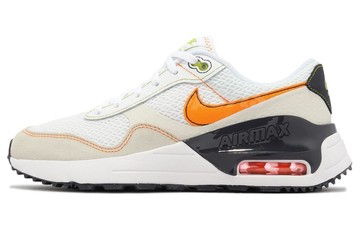 AIR MAX SYSTM GS WHITE VIVID ORANGE