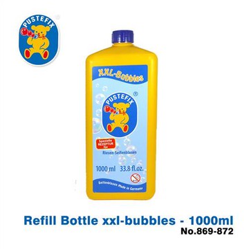 德國Pustefix 魔法拉繩泡泡專用補充液1000ML - 869-872