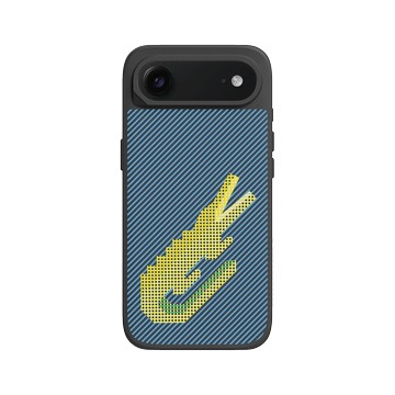 iPhone Air SolidX 黑 - The Wildlife Collection 動物野境系列 - 美洲鱷 - 線條版