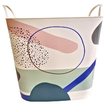 stacksto X TRICOTÉ 聯名收納籃(寶石)  33.5 x 33.5 x 29.2cm  1個