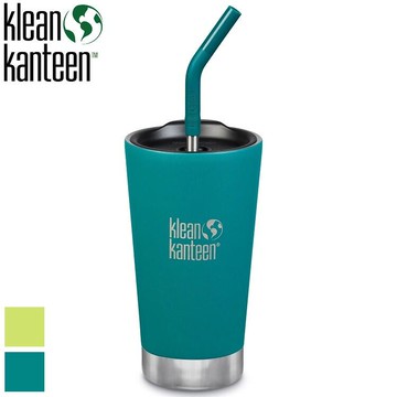 Klean Kanteen 不銹鋼雙層真空保溫杯(附蓋)/保冰杯/斷熱杯 16oz/473ml K16VSSCS