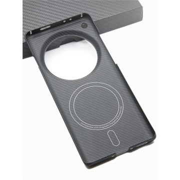適用OPPO Find X7Ultra超輕薄600D細紋凱夫拉碳纖維Magsafe磁吸手機殼