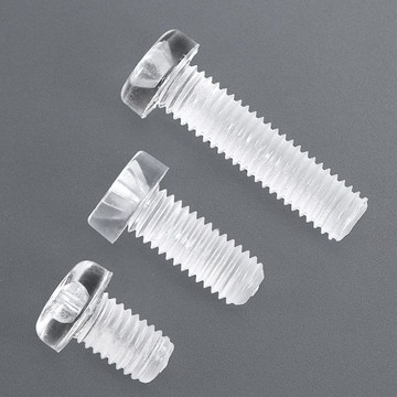【台灣出貨】透明圓頭十字塑料螺絲M2M3M4M5M8尼龍螺釘PC絕緣塑膠亞克力螺絲釘【訂製】