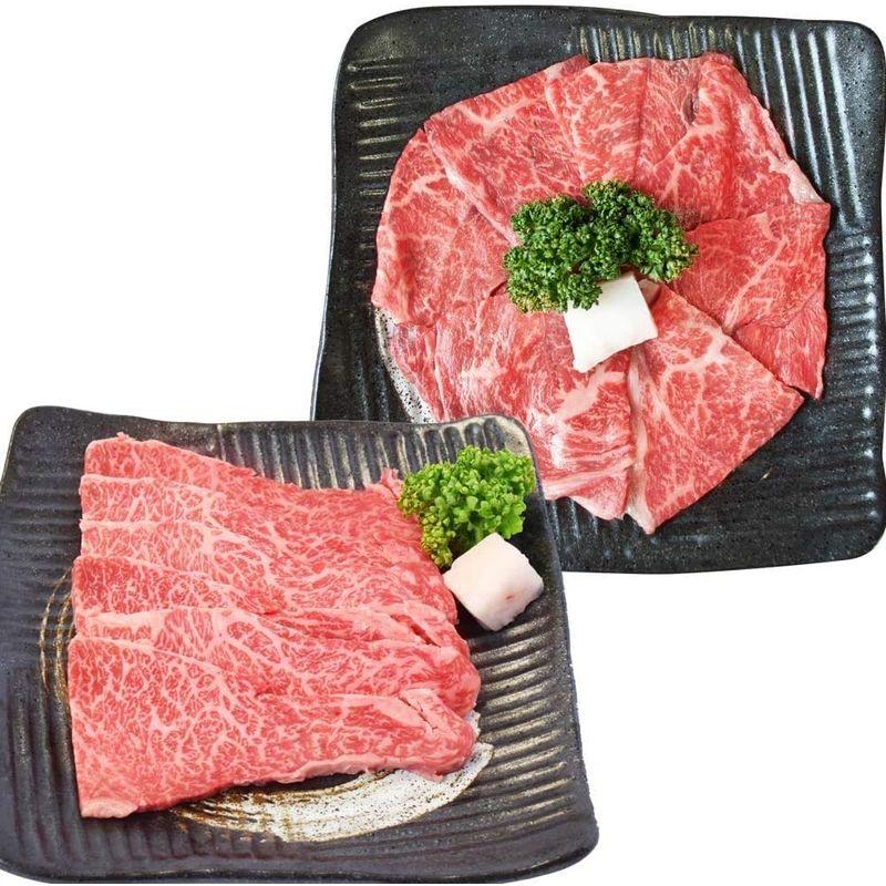 松阪牛 焼肉 セット 特選 赤身 ４００ｇ 上カルビ ４００ｇ ギフト梱包 和牛 牛肉 Ａ５ランク厳選 産地証明書付 松阪肉 赤身