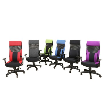 《DFhouse》湯普森高背大腰辦公椅(6色)