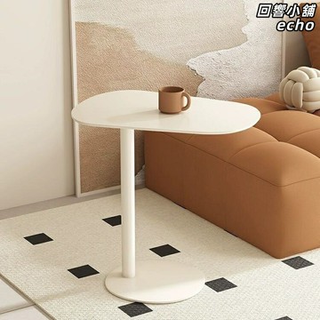 【侘寂風極簡】邊桌 茶几 咖啡桌 沙發邊幾 客廳小桌子 鐵藝簡約設計 穩固耐用 小戶型適用 多功能移動邊桌