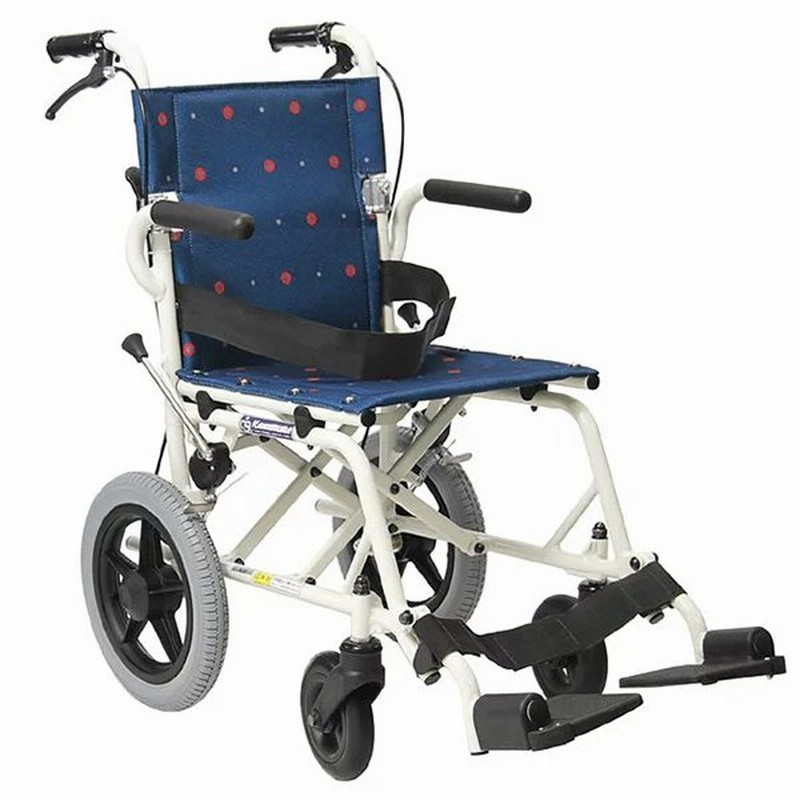 ミキ MiKi　車いす　とまっティシリ-ズ　ノンバックブレーキシステム　レッド　SKT-400B（同梱・代引き不可）