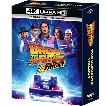 回到未來三部曲 3UHD+3BD+Bonus 35週年七碟套裝版