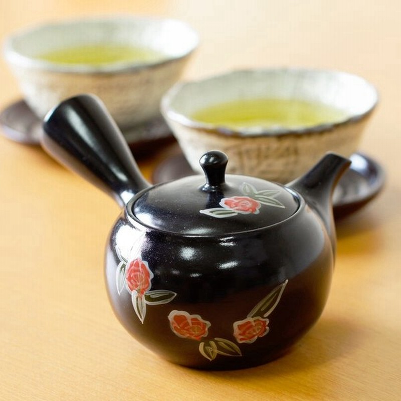 急須 おしゃれ 日本製 盛山窯 うまみを引き出す 黒泥赤花さわやか 急須 230cc 日本製 y 0160 Gm1415 通販 Lineポイント最大1 0 Get Lineショッピング