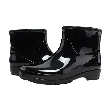 SUPERCOMET 女款超輕量防滑高彈力雨靴 11-20  25cm  黑色