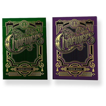 匯奇進口收藏花切燙金高顏值創意撲克牌 Charmer 魔術師 潮流卡牌