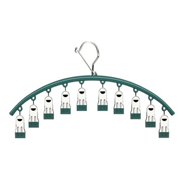 防滑曬衣夾 C448  深墨綠  2入  金屬塑膠材質  1組