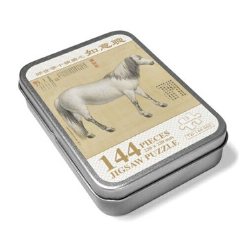 台旺文創 - 十駿圖系列-如意聰 144片拼圖 TW-144-063