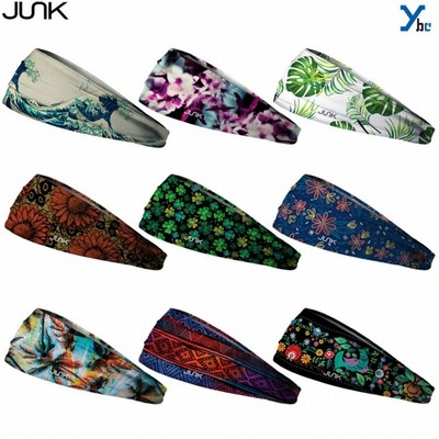 JUNK Brands ヘッドバンド BIG BANG ジャンク ユニセックス ヘアバンド ヘアーバンド 野球 バスケ テニス ランニング トレーニング