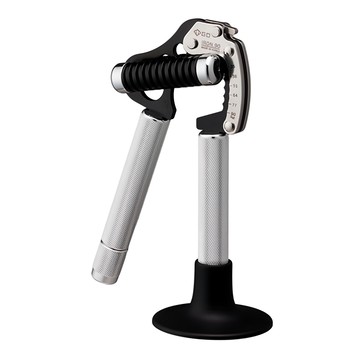 韓國 GD IRON GRIP EXT 90 健身重訓握力器 694g 手部肌肉訓練器材  可調整  1個  銀色 + 黑色