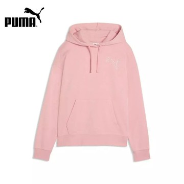 【PUMA】 基本系列BEDAZZLED寬鬆長厚連帽T恤(F)_女性_63690126｜官方直營