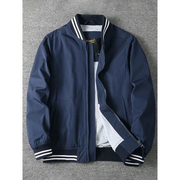 棒球服外套男士防風半防水運動服美式休閑飛行員夾克潮牌男裝上衣