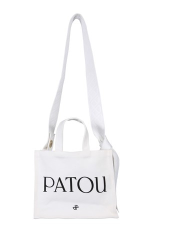 Patou Logo Print Tote Bag