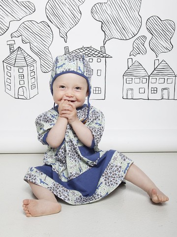 2014春夏~~瑞典 Sour said the Fox有機棉洋裝