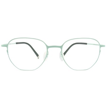 極‧舒適3.0系列 l 極彈大膽多邊圓框眼鏡 | 薄荷綠