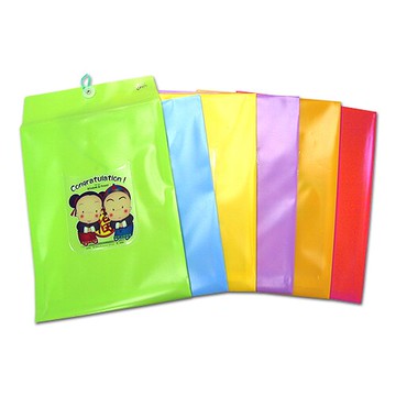 HFPWP 立體直式文件袋 防水無毒塑膠 CKB118-60 台灣製 60個 / 箱【APP滿額下單10%點數(單一帳號最高5000點)】1/31止