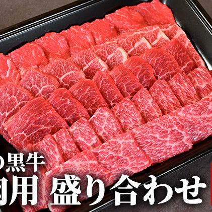 焼肉 北海道産 星空の黒牛 焼肉用 盛り合わせ 約550g 牛肉 焼肉セット 食べ比べ 牛 お肉 北海道 ブランド牛