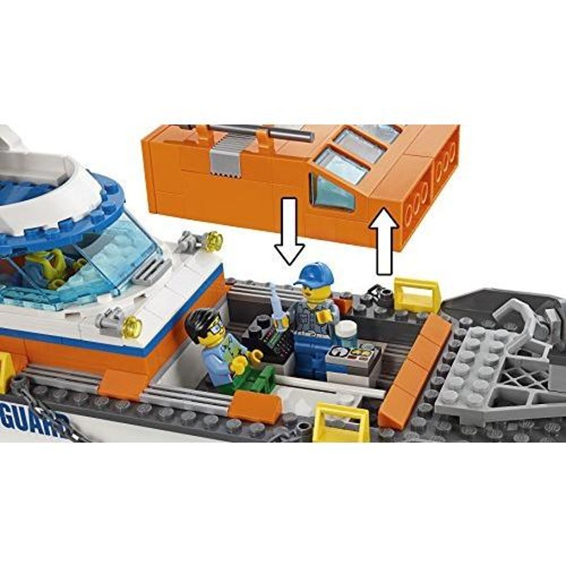 レゴ(LEGO)シティ 海上レスキュー隊と司令基地 60167 | LINEショッピング