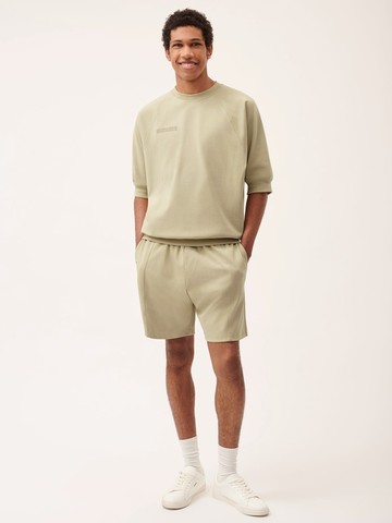 PANGAIA - DNA Double Jersey Panelled Shorts - maitake beige - XS XS
