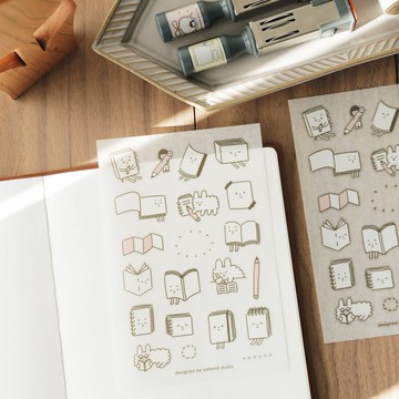 轉印貼紙 / 筆記本 ( 一份2張 )