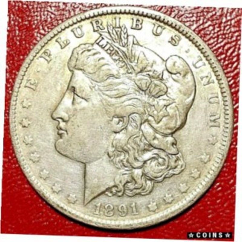 アンティークコイン 1891-O MORGAN DOLLAR HOT 50 VAM-3A2 Late stage