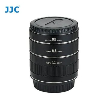 JJC佳能Canon副廠自動對焦近攝接寫環AET-CS(II)自動對焦近攝環(12mm+20mm+36mm;可TTL測光