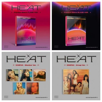 小卡上新 (G)I-DLE 女娃 韓版英專《HEAT》新專PB團封單封 未拆 愛豆專輯  刷 妮 面 琦 娟
