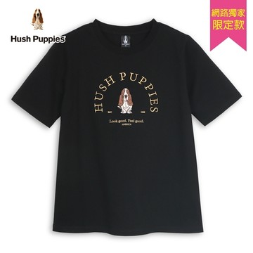 Hush Puppies T恤 女裝經典刺繡狗T恤