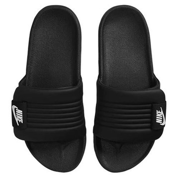 【下殺】Nike 海綿拖鞋 女鞋 軟底 Offcourt Adjust 黑【運動世界】DV1033-002