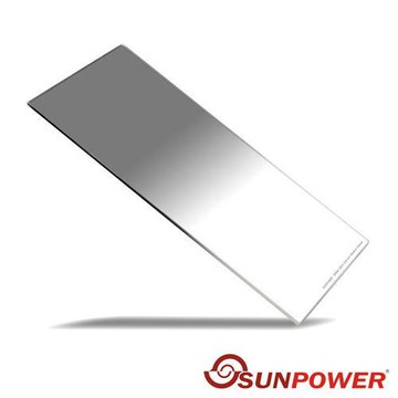 SUNPOWER Soft 150X170mm GND0.9 ND8 軟式 方型 玻璃 漸層鏡(150x170,湧蓮公司貨)減3格