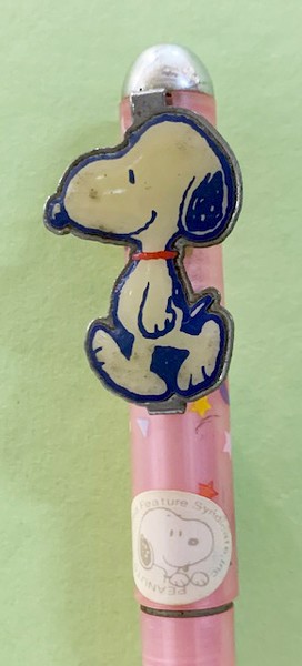 【震撼精品百貨】史奴比_ Peanuts Snoopy ~日本三麗鷗SANRIO 史奴比原子筆/水性筆-粉#50408