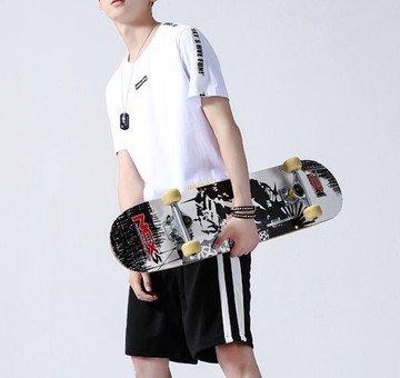 FINDSENSE H1 2018 夏季 新款  個性 肩膀飄帶拼接  舒適透氣 男  純棉T恤 短袖 時尚潮男上衣