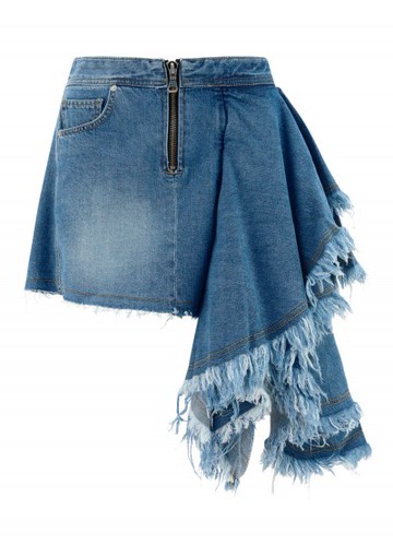 Andersson Bell - Asymetric Skirt - Womens - Blue