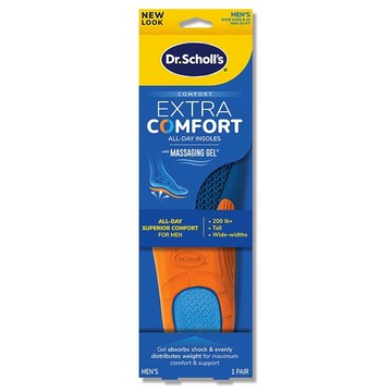 Dr.Scholl's爽健重磅防護舒適鞋墊-男